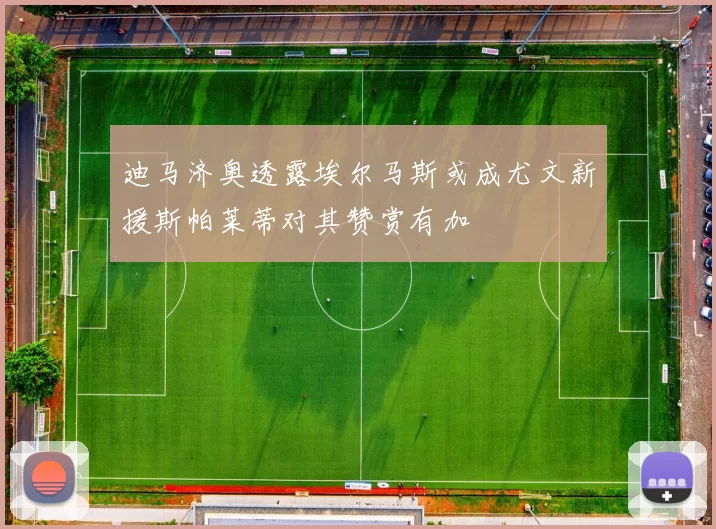 迪马济奥透露埃尔马斯或成尤文新援斯帕莱蒂对其赞赏有加